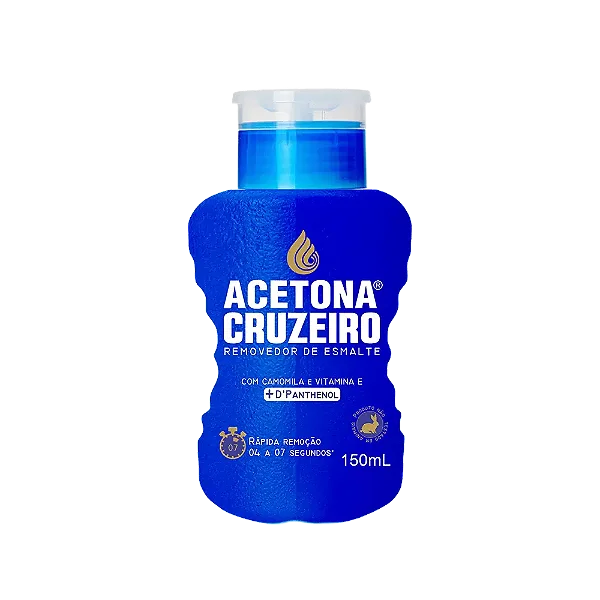 PORTA ACETONA CRUZEIRO 150ML