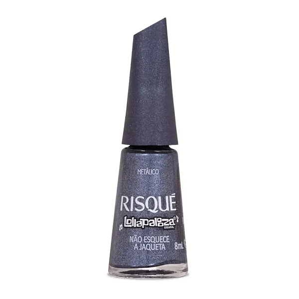 ESMALTE RISQUE LOLLAPALOOZA NÃO ESQUECE A JAQUETA