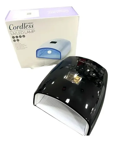 CABINE RECARREGAVEL PRETA CORDLESS 66W 33LEDS