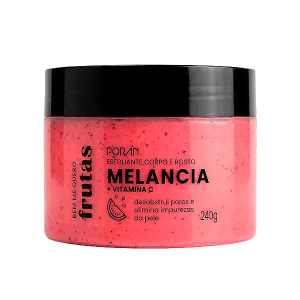 ESFOLIANTE CORPO E ROSTO MELANCIA 240G PORAN