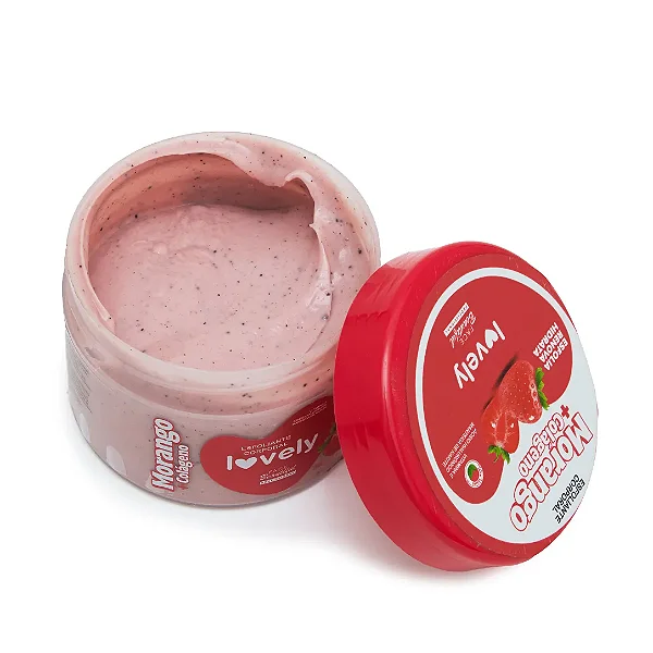 ESFOLIANTE CORPORAL MORANGO+ COLAGENO 280G FACE BEAUTIFUL