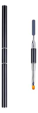 PINCEL LINGUA DE GATO C/ ESPATULA E TAMPA