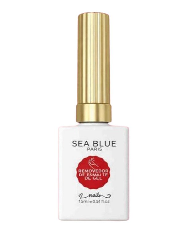 REMOVEDOR DE ESMALTE EM GEL SEA BLUE