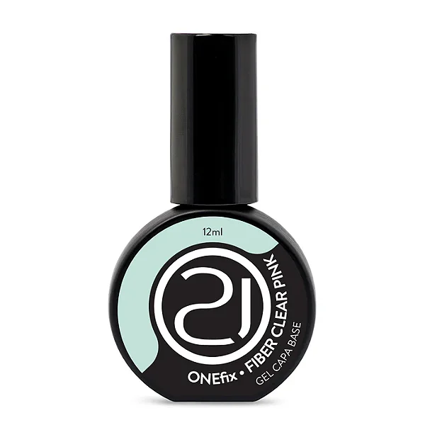 ONEFIX FIBER CLEAR PINK NAILS 21 12ML