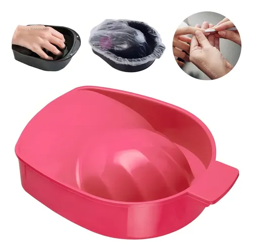 BACIA ANATOMICA P/ MANICURE ROSA SANTA CLARA