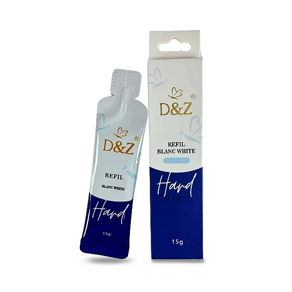 REFIL SACHE DE GEL BLANC WHITE 15G D&Z