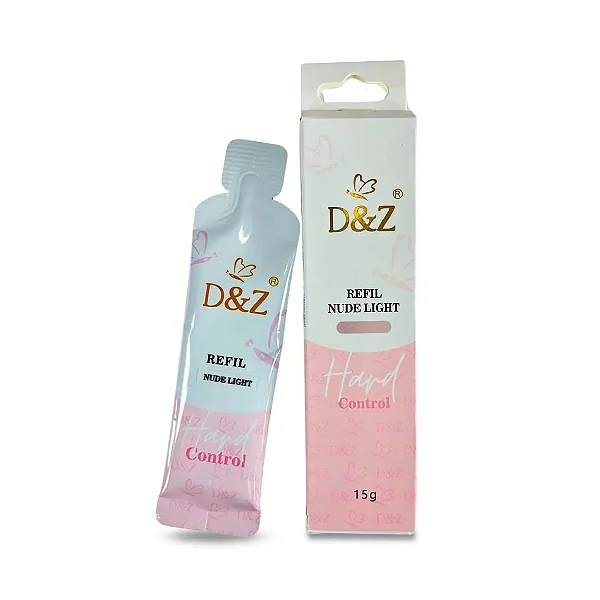 REFIL SACHE DE GEL NUDE LIGHT 15G D&Z