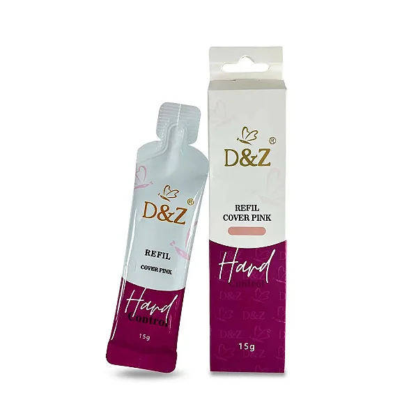 REFIL SACHE DE GEL COVER PINK 15G D&Z