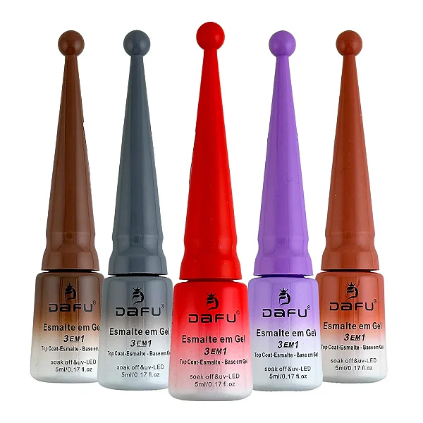 ESMALTE EM GEL 3 EM 1 LIVRE DE TPO E DMPT DAFU