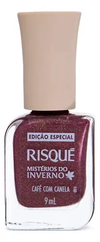 ESMALTE RISQUE MISTERIOS DO INVERNO CAFE COM CANELA 9ML