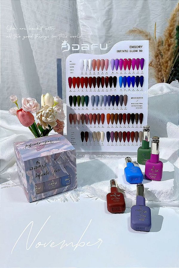ESMALTE EM GEL DAFU INFINITO GLOW - A