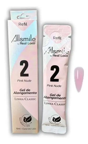 SACHE GEL 2 PINK NUDE 15ML REAL LOVE