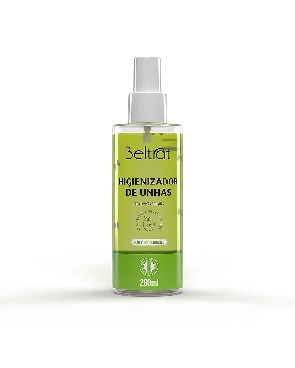 HIGIENIZADOR DE UNHAS MAÇA VERDE 260ML BELTRAT