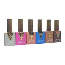COLEÇÃO ESMALTE EM GEL MAGNÉTICO FAN NAILS- 6 CORES