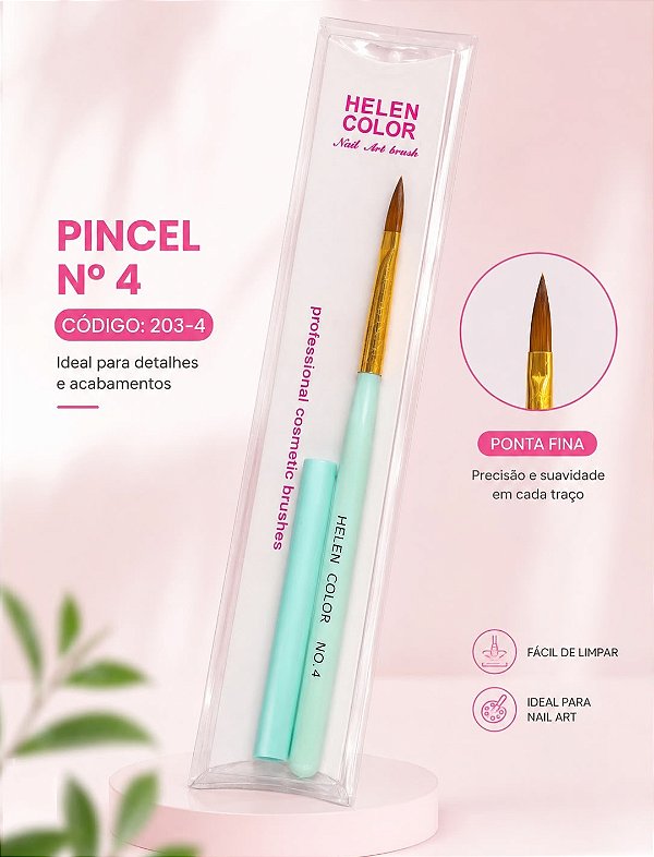 PINCEL HELEN COLOR SINTÉTICO #4