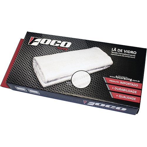 Lã de Vidro Strong - Para escapamentos Foco Racing