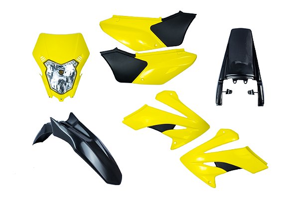 Kit Plástico e Carenagem AMX XR 250 Tornado Sport com Farol