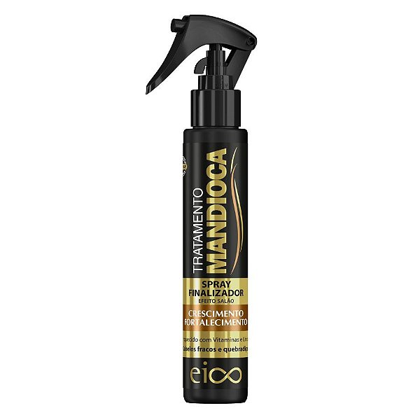 Eico Spray Mandioca Leave-In Proteção Térmica 120ml