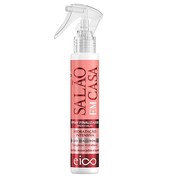 Eico Spray Salão em Casa Hidratação Intensiva Leave-In Proteção Térmica 120ml