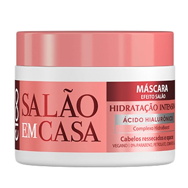 Eico Máscara Creme Salão em Casa Hidratação Intensiva Ácido Hialurônico 270g