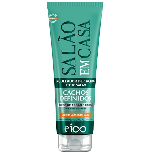 Eico Leave-in Modelador Cacheados Salão em Casa Cachos Definidos 250ml