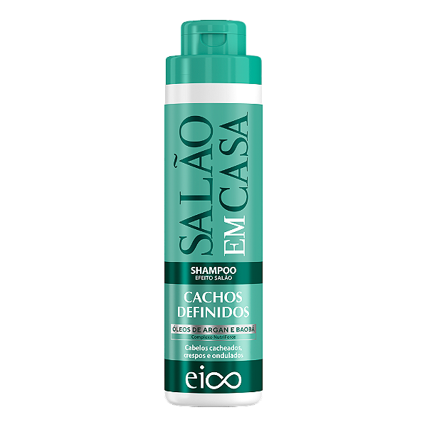 Eico Shampoo Tratamento Salão Em Casa Cachos Definidos 800ml