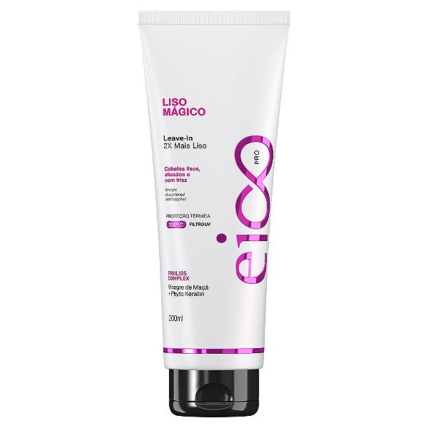 Eico Professional Leave-in Creme Liso Mágico Antifrizz 200ml