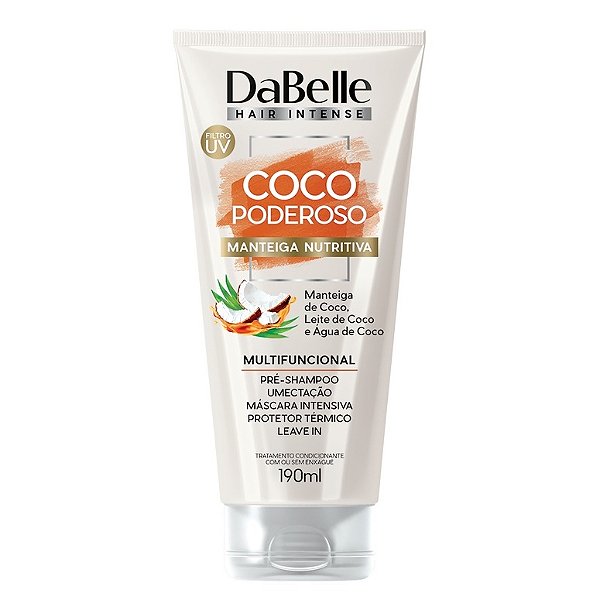 Dabelle Óleo em Creme Coco Poderoso Multifuncional 190ml