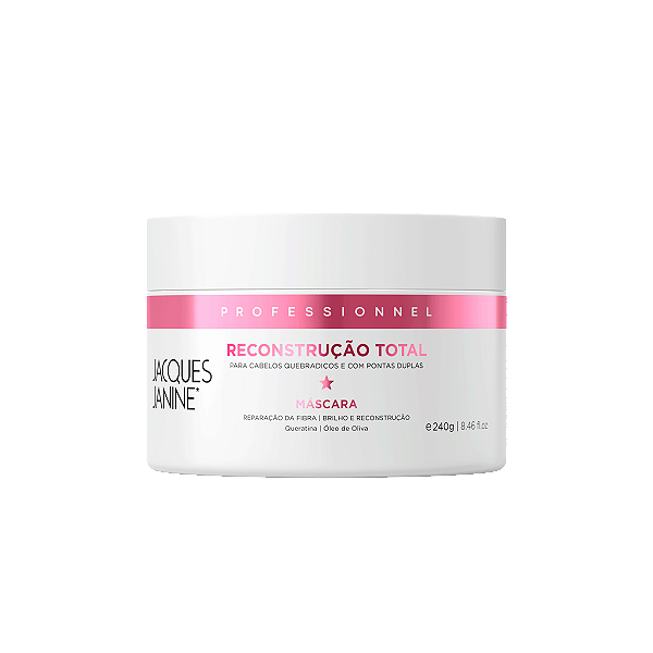 Jacques Janine Máscara Reconstrução Total 240g