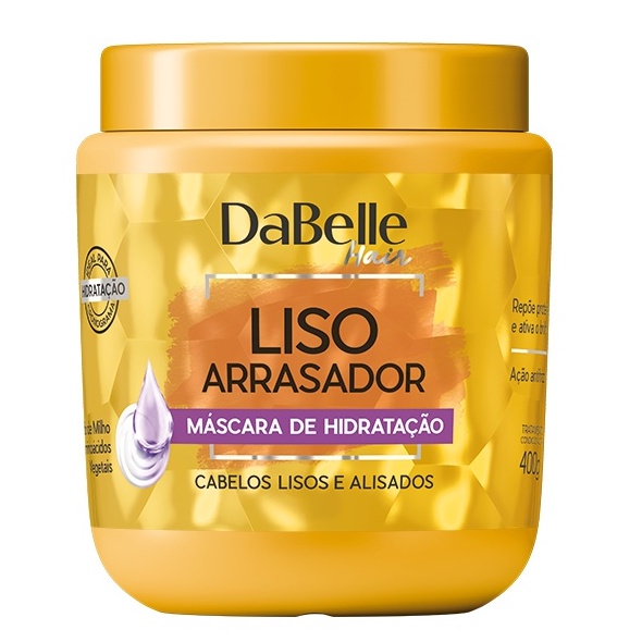Dabelle Máscara Tratamento Antifrizz Liso Arrasador 400g