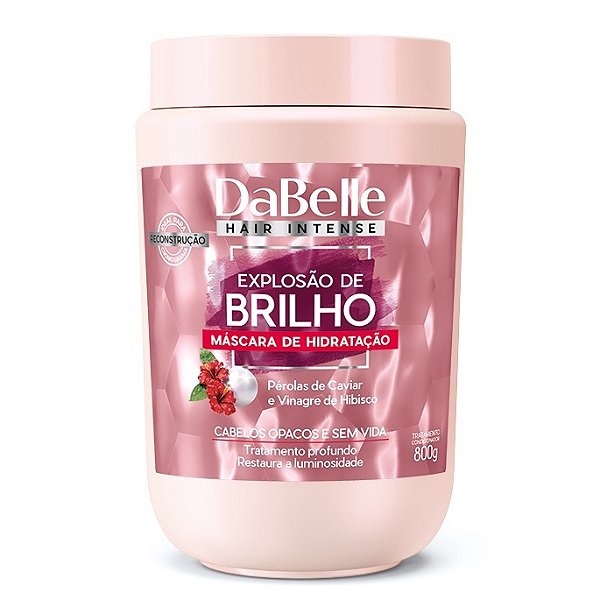 Dabelle Máscara Tratamento Creme Explosão de Brilho 800g
