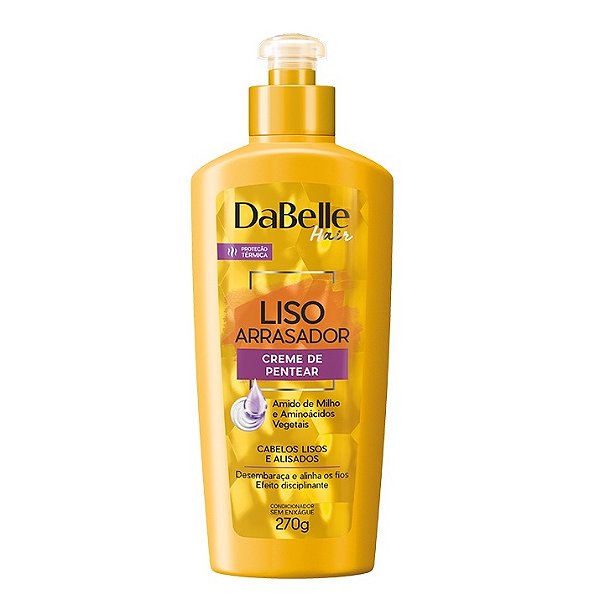 Dabelle Creme de Pentear Leave-In Alisados Liso Arrasador 270g