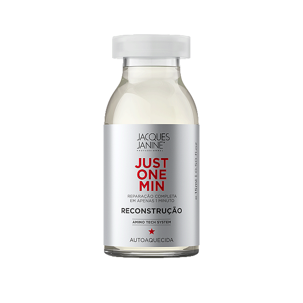 Ampola de Reconstrução Just One Min Jacques Janine 15ml