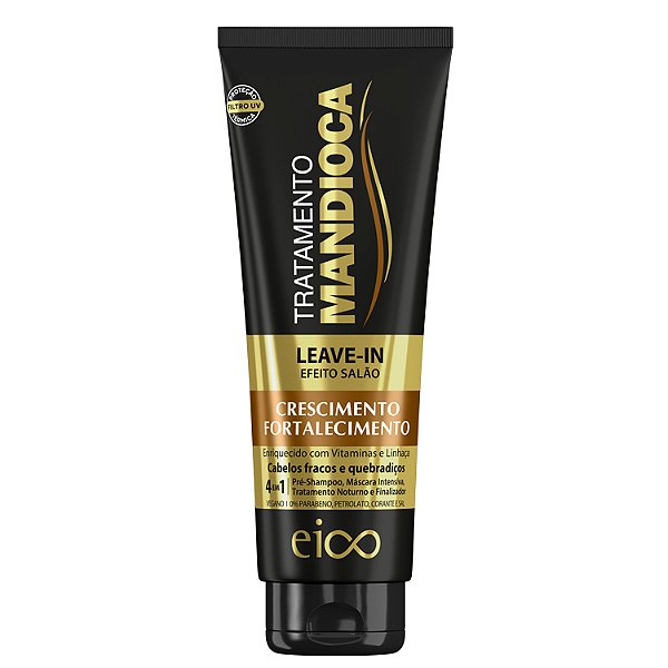 Eico Leave-in Finalizador 4 Em 1 Termoativo Mandioca 250ml
