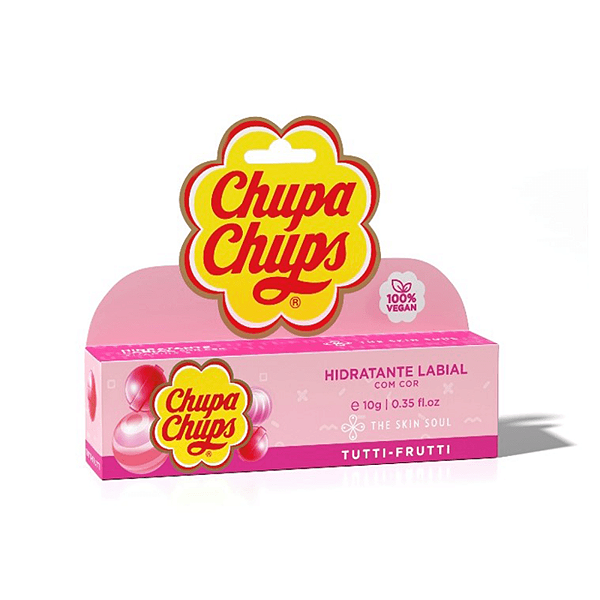 The Skin Soul Hidratante Labial Chupa Chups Tutti Frutti 10g