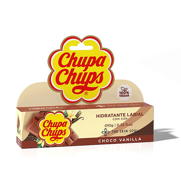 The Skin Soul Hidratante Labial Chupa Chups Choco Vanilla 10g