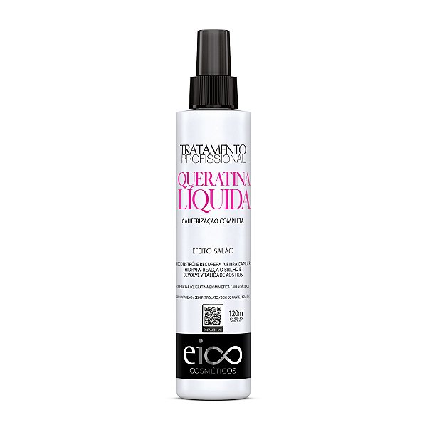 Eico Spray Queratina Capilar Reconstrutora 120ml