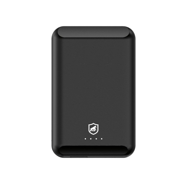 Carregador Portátil Nano Snap Wireless - Preto