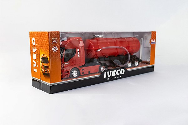 Caminhão Carreta Iveco Hi Way Baú - Usual Brinquedos