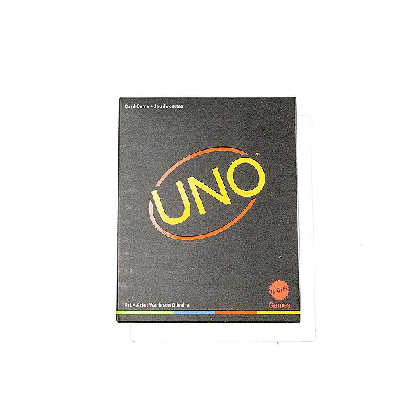 Jogo de Cartas Uno Minimalista Mattel Original GYH69