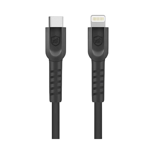 Cabo Dual Shock - Preto - Lightning / Tipo-C - 1,2M