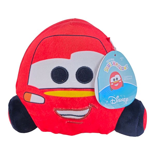 Pelúcia Squishmallows Relâmpago Mcqueen Disney Carros