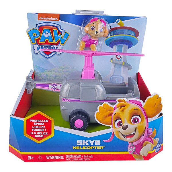 Carro Patrulha Canina Veículos Skye Helicopter