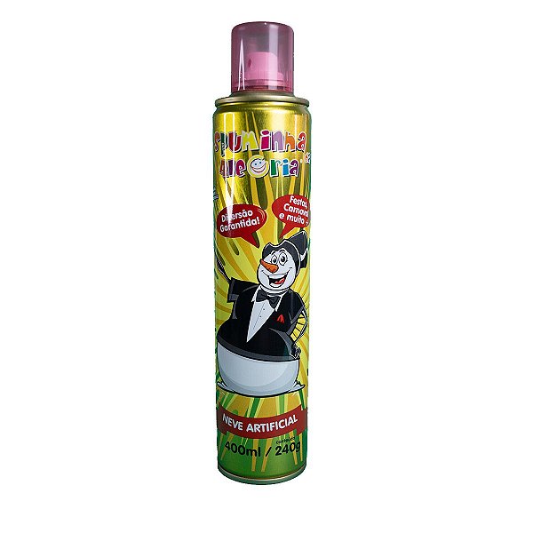 Kit 5 Espuminhas Neve Artificial Da Alegria 400ml