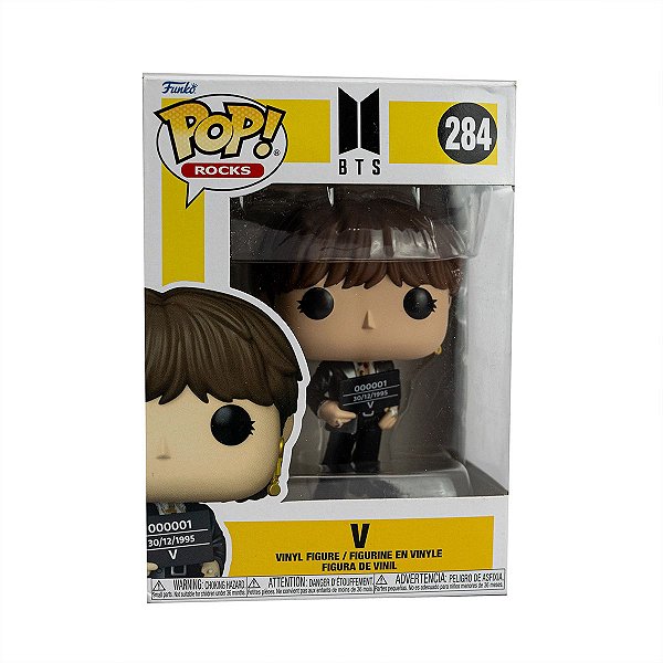 Funko Rocks 284 V Banda BTS K Pop