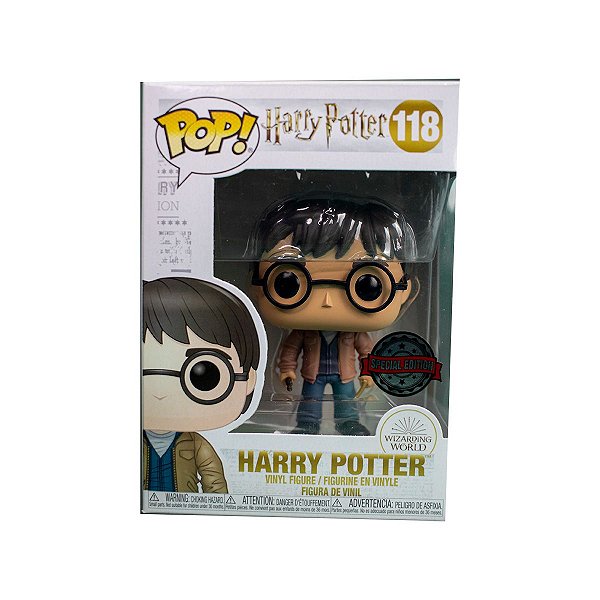 Funko Pop 118 Harry Potter As Relíquias da Morte Especial