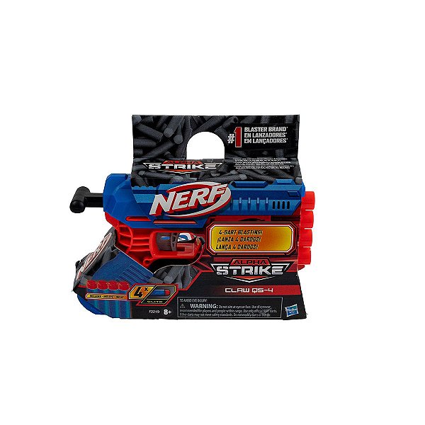 Nerf Pistola Alpha Strike Fang Claw QS-4 F2219