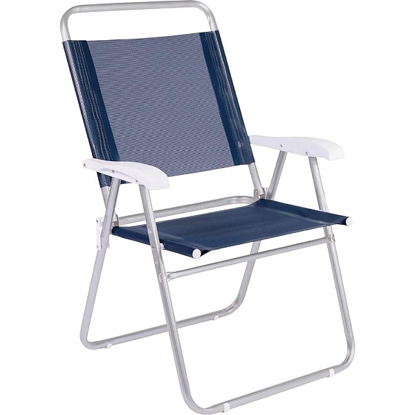 Cadeira Master Alumínio Plus Azul