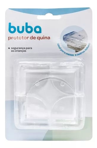 Protetor De Quina Em Silicone 4 Unidades - Buba