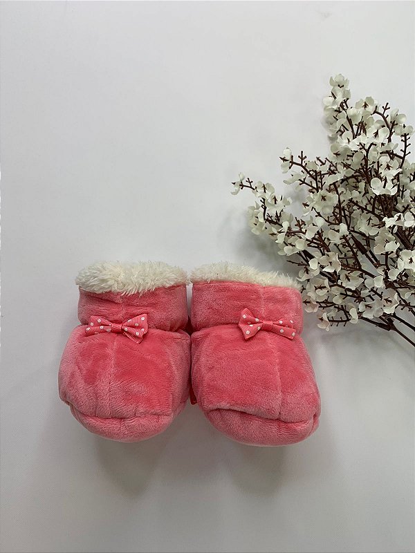 Pantufa plusch com forro - Mama